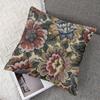 Woven Floral Tapestry Square Jacquard Pillow Cover For Sofa Office Waist Cushion Cover Home Decorative Pillowcase