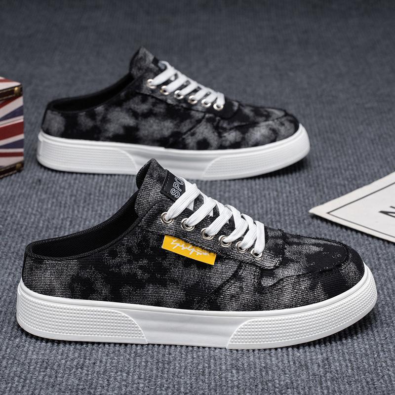 

Кеды мужские лето 2025 новые дышащие повседневные универсальные кеды на платформе студенческие с толстой подошвой увеличивающие рост легкие нескользящие влагозащитные туфли 39 чёрный