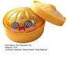 Jouet à presser Pain Vapeur Réaliste Doux à Remontée Lente Jouet Fidget pour Soulager le Stress Portable Mignon Décor de Bureau pour la Maison le Bureau Cadeaux de Fête