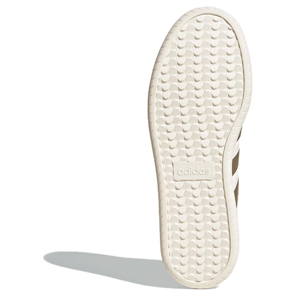 Adidas Anti-Slip Wear-Resistant Low-Top Skateboard Shoes Unisex White Sneakers JI2309