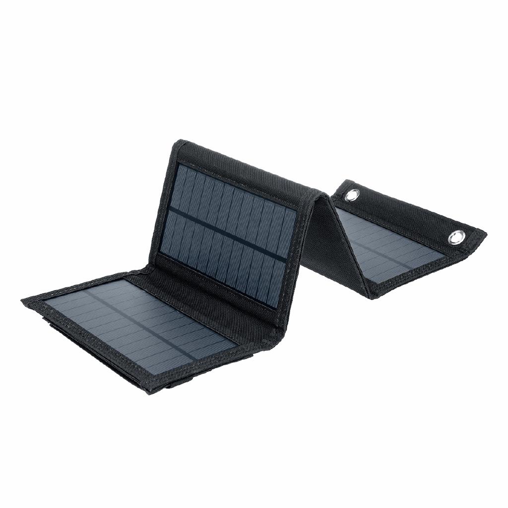 5V 40W Portable Solar Panel Folding Foldable Solar Panel Bag USB Port Waterproof Charger Mobile Power Bank Phone Battery