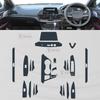 For Nissan Qashqai 2017- Car Navigation Screen Protector Invisible Transparent Film TPU Interior Film Stickers