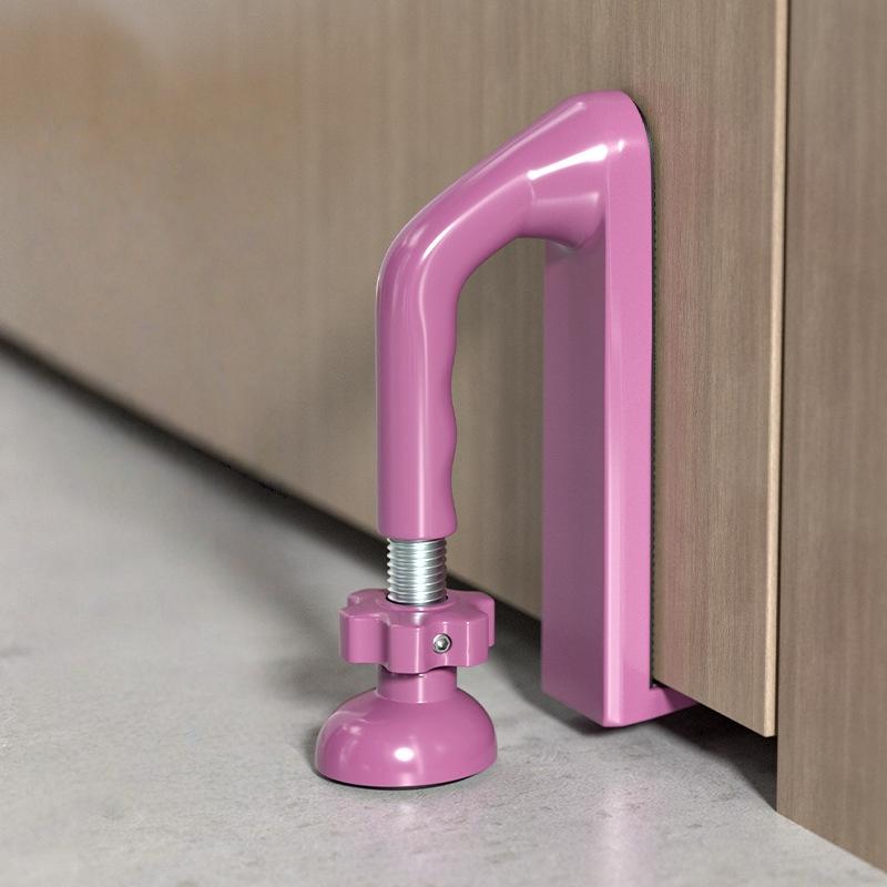 1 st bärbar dörrsäkerhetsanordning Jammare Dörrstopp Lägg till säkerhet för hotelllägenhet Kraftfull grindstoppare Resetillbehör