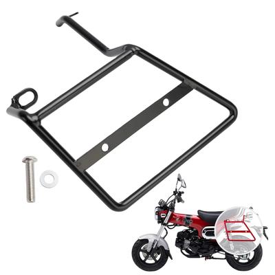 Eiksouvi Side Bags for Dax 125/DAX125 Custom Parts/ST125 Motorcycles (2021-2025) with Support Bracket (Left Side Only) - 1 Piece