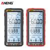 Electric Multimetry Anti-burn Temp Resistance Testers 6000 Counts Rechargeable Flashlight Lighting LCD Screen for Automotive