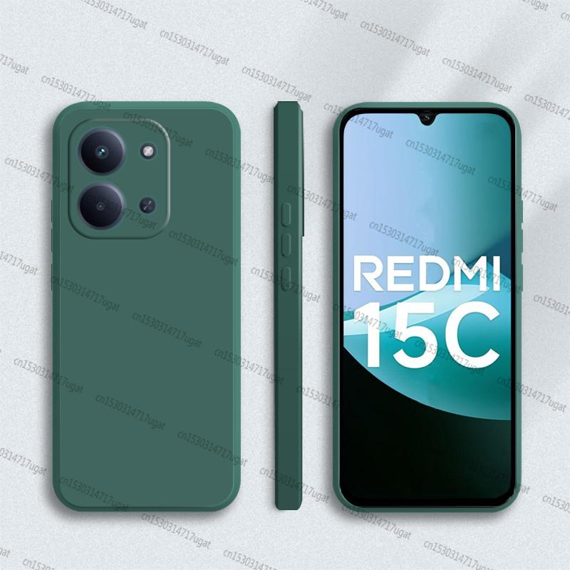 

Для Xiaomi Redmi 15C Чехол Для Redmi 15C Противоударный Мягкий ТПУ Оригинальный Жидкий Силикон Конфетного Цвета Чехол для Телефона Для Redmi 15C Чехол Redmi 15C 171.6mm