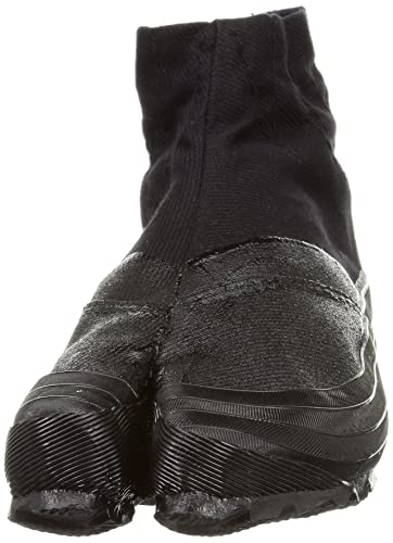 Rikioh Specially Made Underground Tabi with 3 Large Kohaze Tabi Strips, Black, 27.0cm, SH3