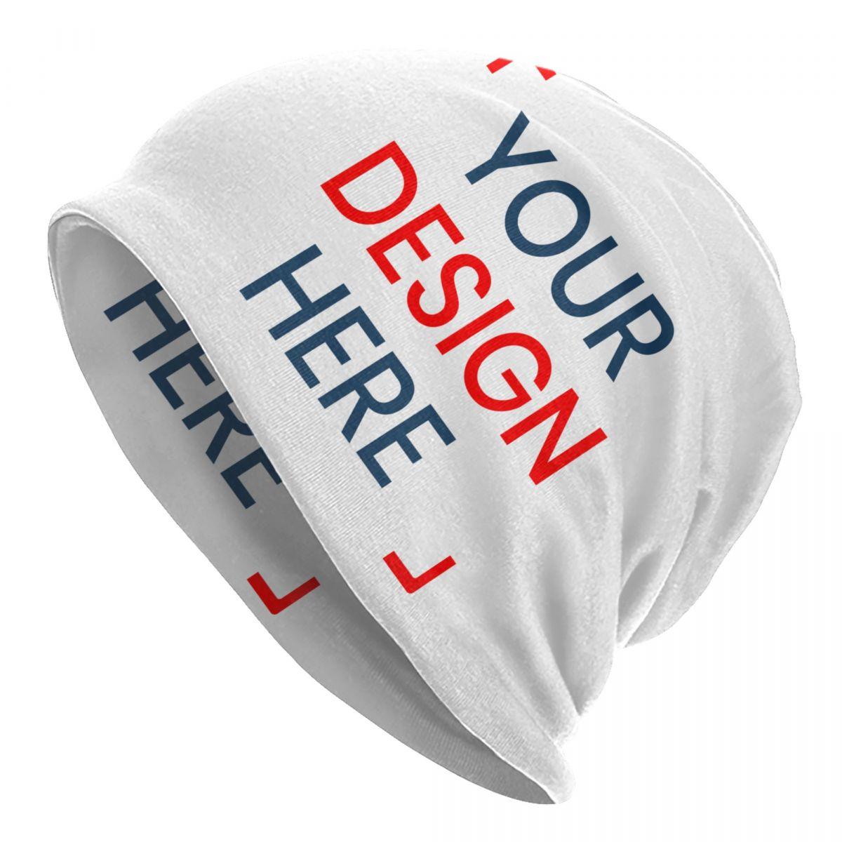 

Custom Customize Logo Bonnet Hat Knit Hats Unisex Women Cool Unisex Your Design Here Winter Warm Skullies Beanies Cap Beanies Cap