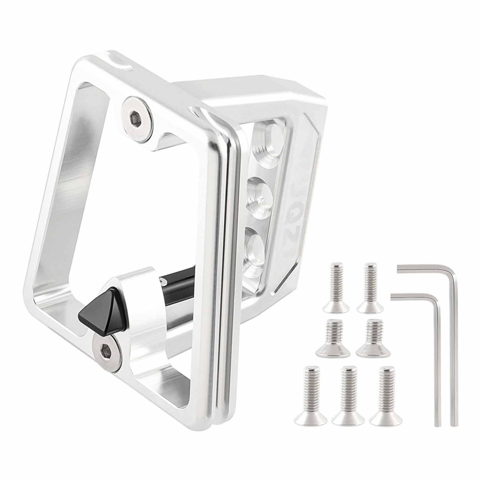 

Folding Bike Front Rack Extension Bracket, Three-Hole Pig Nose Lift Accessory, Modification Part, Folding Bike Upgrade One Size
