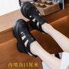Fashion Genuine Leather Women's Sandals 2025 Summer New High Heeled Sandals Thick-soled Platform Sandals for Women  Hollow Out Sandalias