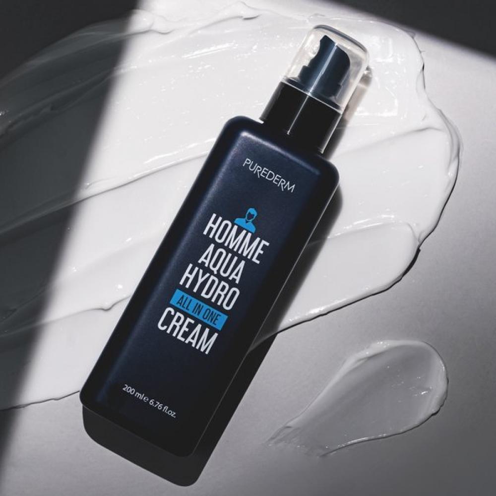 Purederm Homme Aqua Hydro All In One Cream 200ml