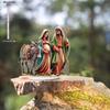 2D Flat, Nativity Scene Mary Acrylic Desktop Decoration, with Base, Suitable for wall decoration, porch, room, villa, accents Home, Hallway, or Workpl