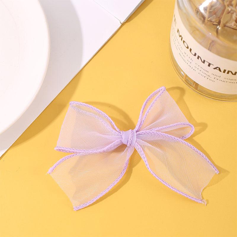 Mesh Bow Accessories Work In Progress Diy Hair Accessories Clothing Accessories Ribbon Bow Accessories Factory