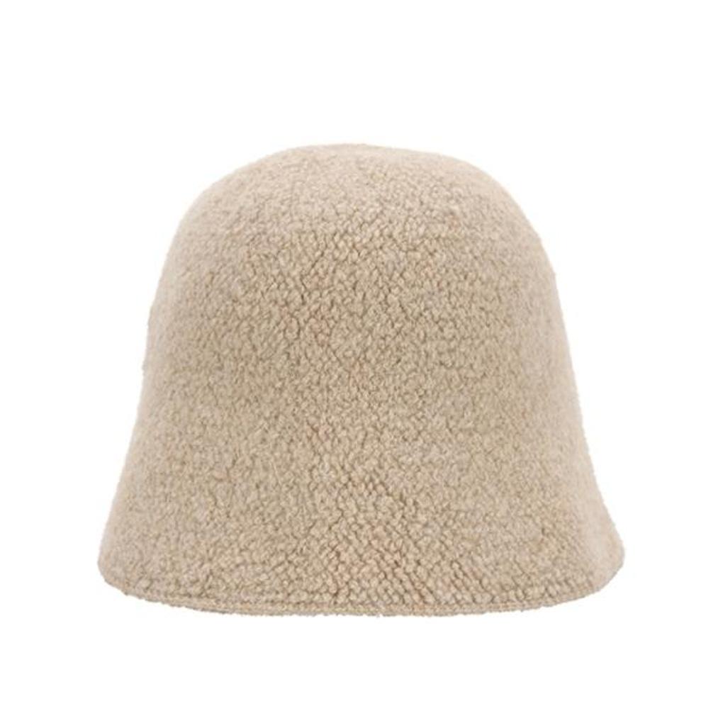 Squash Wool Blend Poggle Bonnet Winter Bucket Hat SPH061