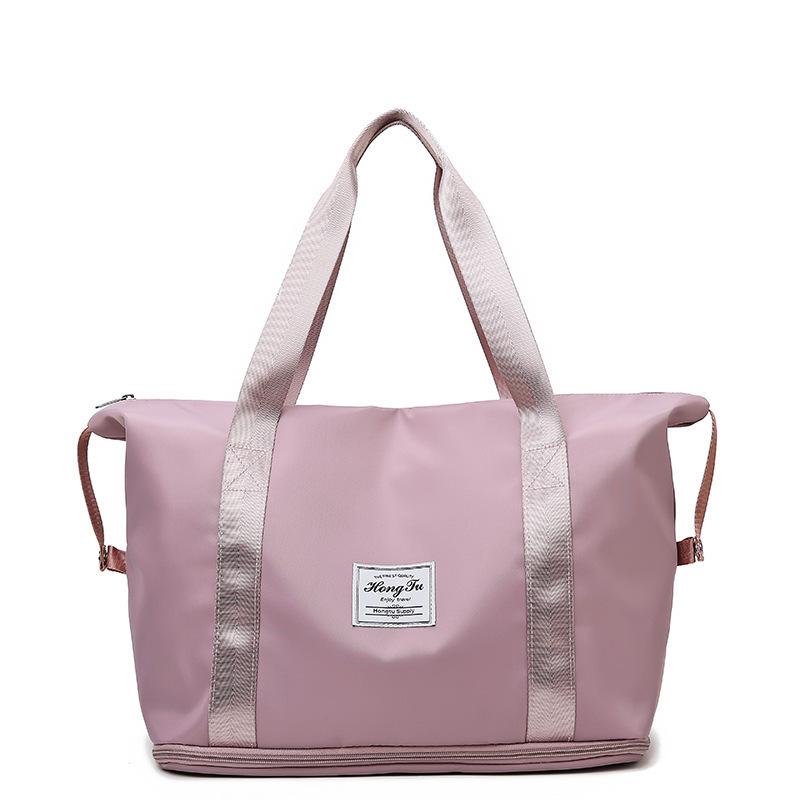 Women's Lightweight Waterproof Travel Duffle & Organizer Shoulder Handbag