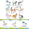 Fantasy Pegasus Pvc Model Kids Animal Figurine For Playroom Decor