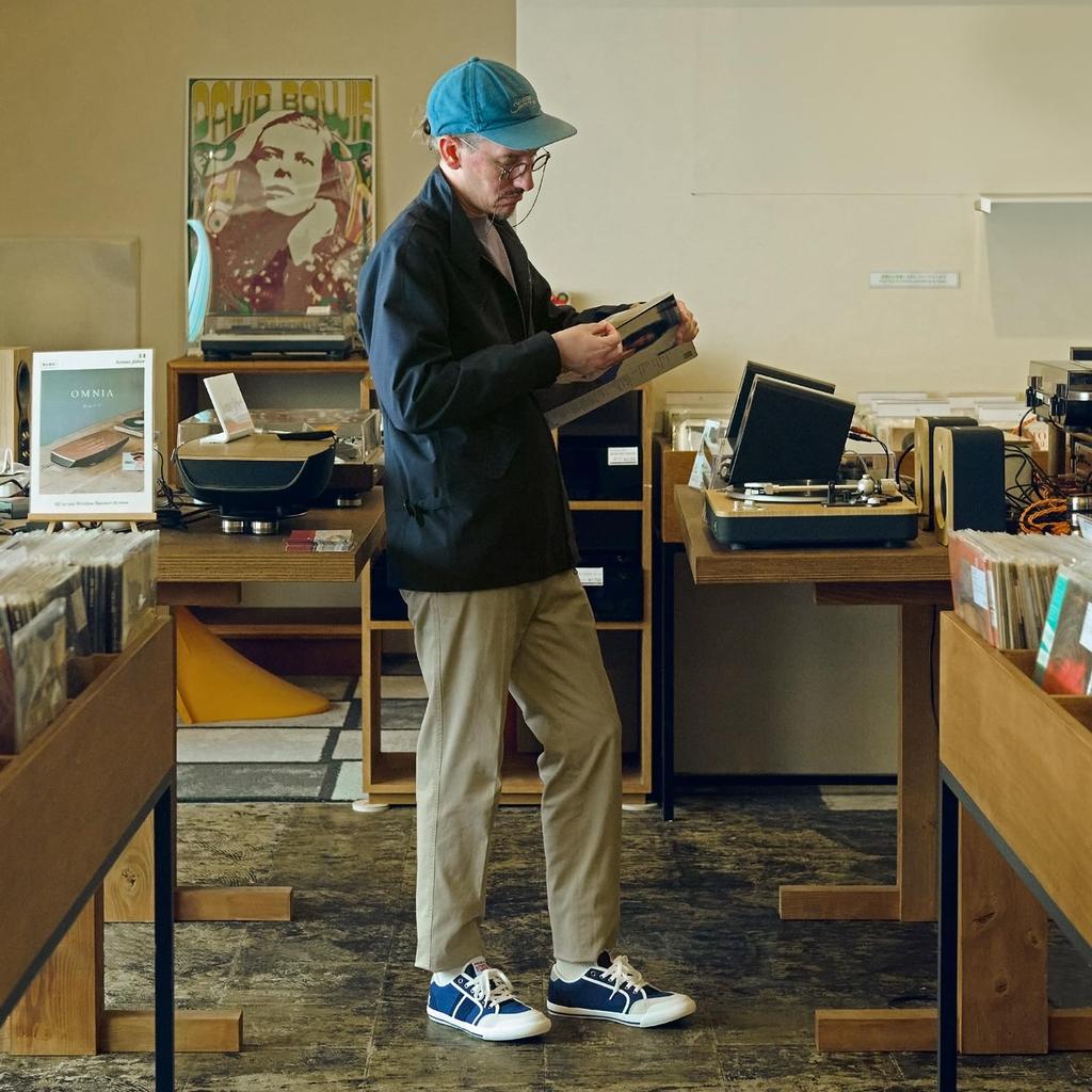 Admiral INOMER AD602 Sneakers, Unisex, Navy, Size 28.0cm