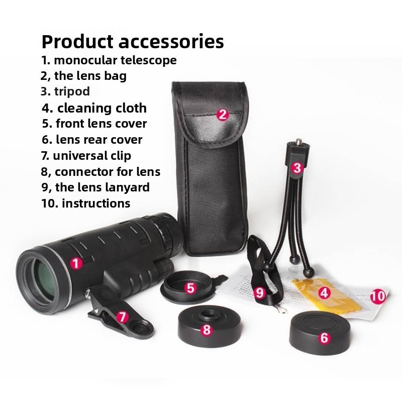 

Smartphone Telescope Optical Zoom For Outdoor Photography And Nature Observation