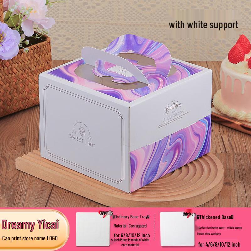 WS Portable Cake & Pastry Window Box