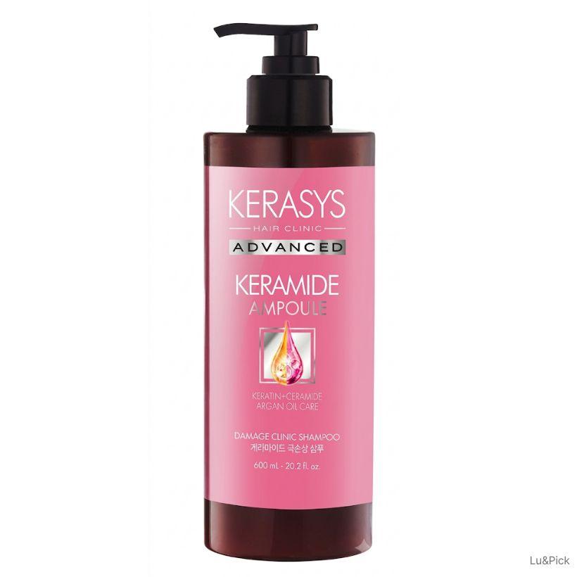 Kerasys Keramide Extreme Damage Clinic Shampoo 600ml / Treatment 600ml Shampoo 600ml