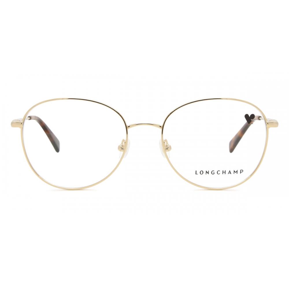 

Longchamp Lo2140 714 Unisex Eyeglasses Light Gold/54-17-140