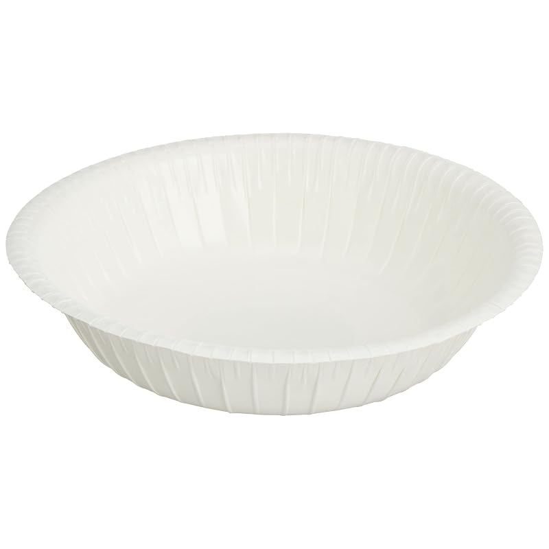 Yamato Bussan Disposable Paper Plates, Commercial Use, 15cm, 50 Pieces