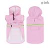 Dog Raincoat Spring and Summer Clothes Cape-style Reflective Strip Pet Raincoat Rainproof Dog Hooded Raincoat