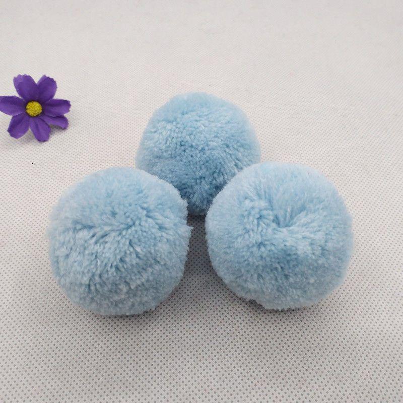 

Круглый шарик из кашемировой шерсти диаметром 4 см для проектов своими руками, одежды, шапок и аксессуаров для шарфов