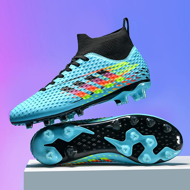 Neue Jugend Erwachsenen TF/AG Fußballschuhe Outdoor Professionelles Training Rutschfester Sneaker Modetrend Leichtes Schuhwerk 39-44