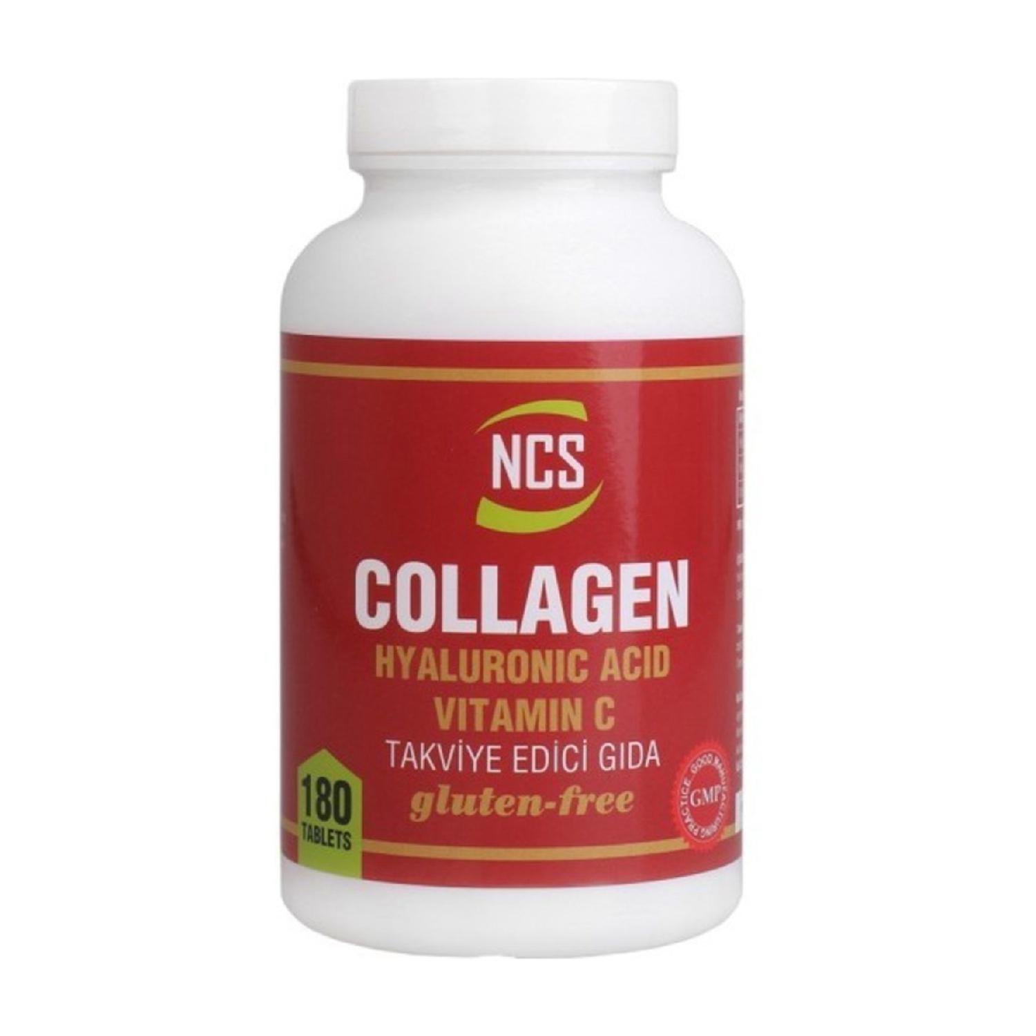 

Hydrolyized Collagen Type 1-2-3 Hyaluronic Acid 180 Tablets Vitamin Colaveli