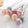 3/5PCS Silk Hydrangea Pompon Home Decor Scrapbooking Wedding Festival Wreath Bridal Accessories Clearance Artificial Flowers Diy