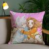 K-Kamisama Hajimemashitas Pillow Case Office Sofa Dorm Chair Back Short Plush Double-Sided Printing Home Cushion Cover