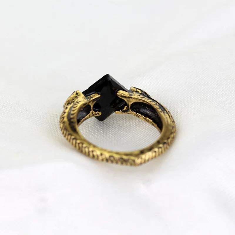 Anello Horcrux di Voldemort Pietra della Resurrezione Caramella del Diavolo Serpeverde Vintage Doni della Morte Dumbledore Cristallo Regali