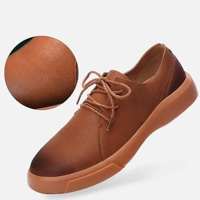 New Autumn-winter Casual Shoes In Large Size, PU Shoes, Retro Fashion, Old Money Style