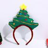 Adjustable Fabric Christmas Tree Hair Accessory Party Headbands For Adults Children Seasonal Celebrations And Photos
