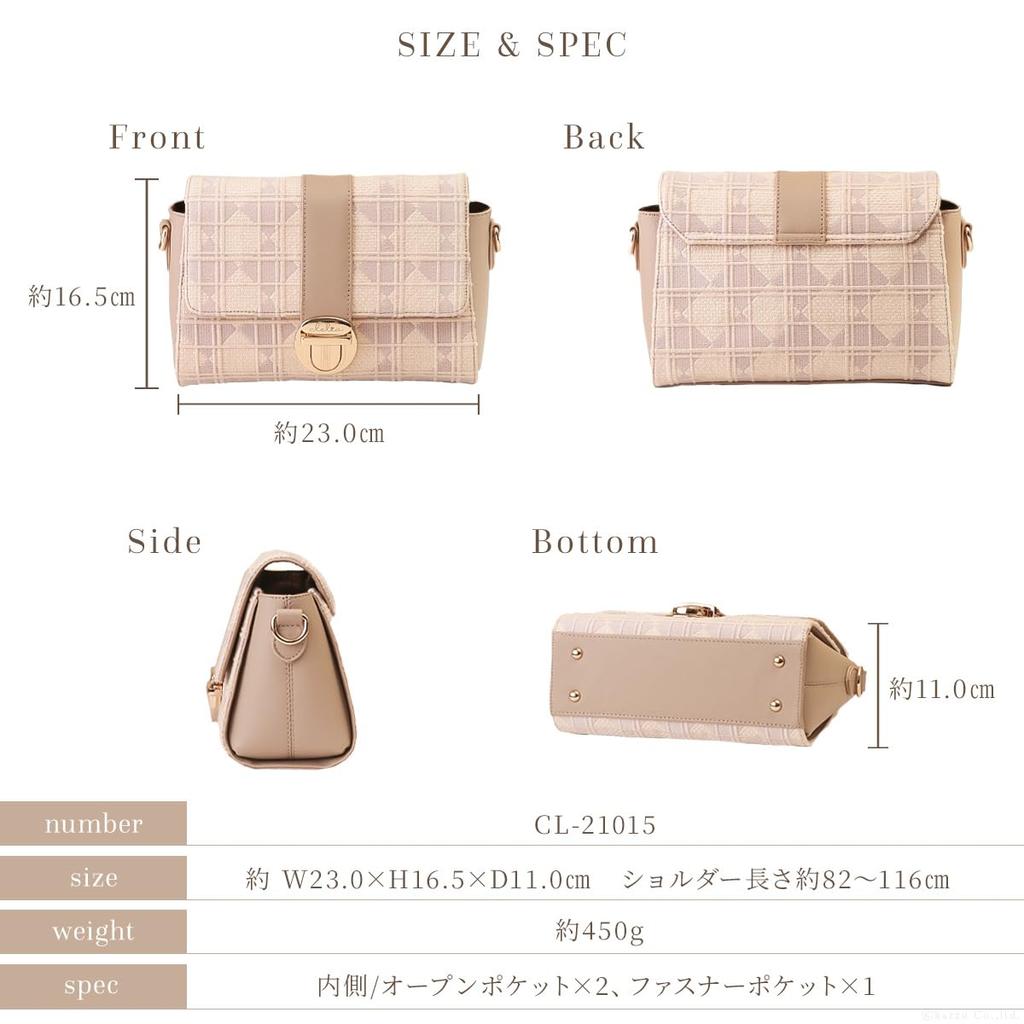 Torba na ramię dla kobiet z serii COLORER [Clelia], haftowana, skórzana, mała, torba, [CL-21015] (szary chmurny)