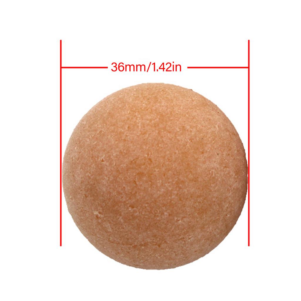 4Pcs Cork Ball for Table Soccer Foosball Replacement Cork Foosball Set Wood Cork Ball 36mm Foosball Ball Table Football