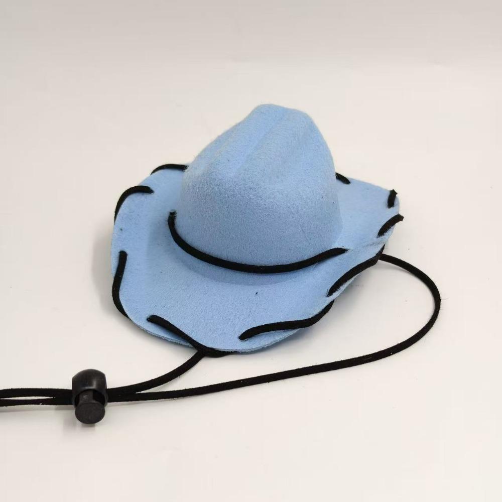 Breathable Pet Dog Sun Hat Handmade Stitched Dog Visor Cat Funny Cat Sunscreen Hat  Travel Use