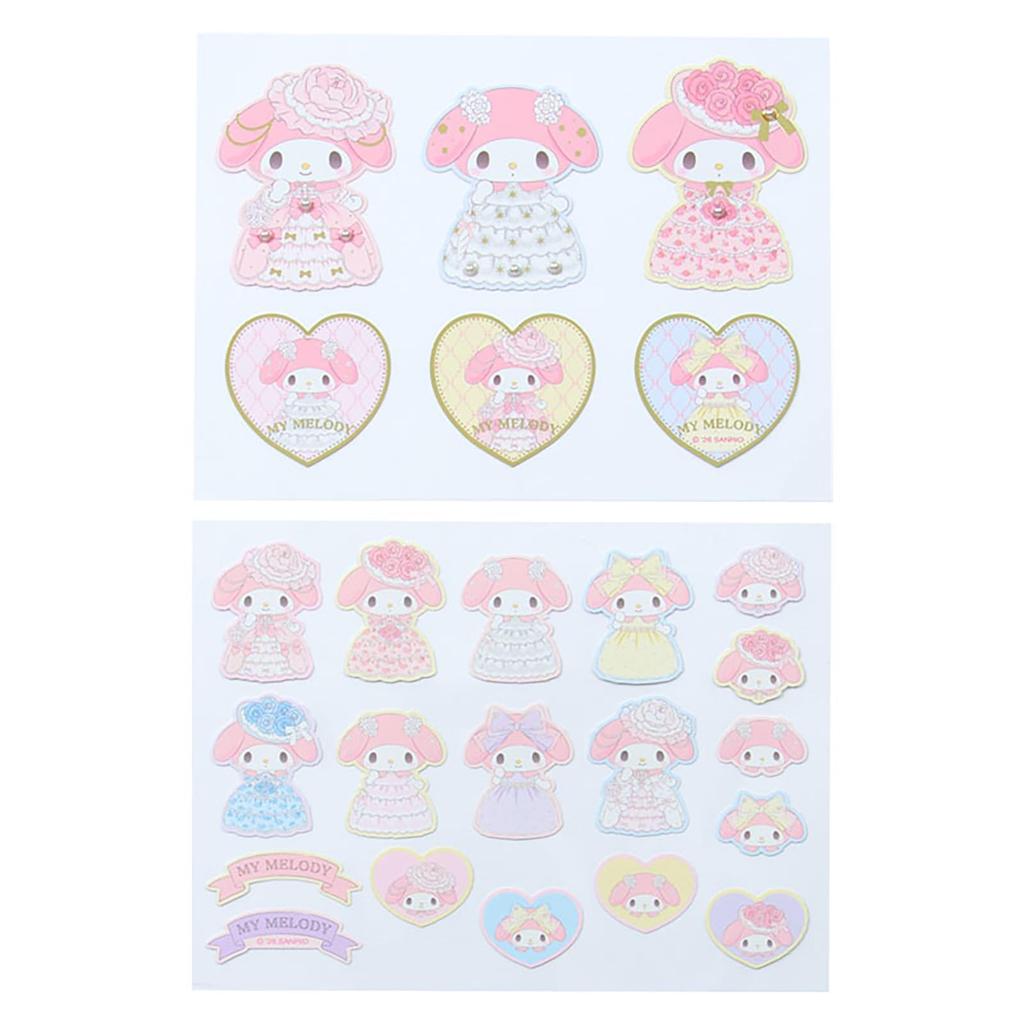Sanrio Sticker Set My My Melody 684511 (Lady Melody)