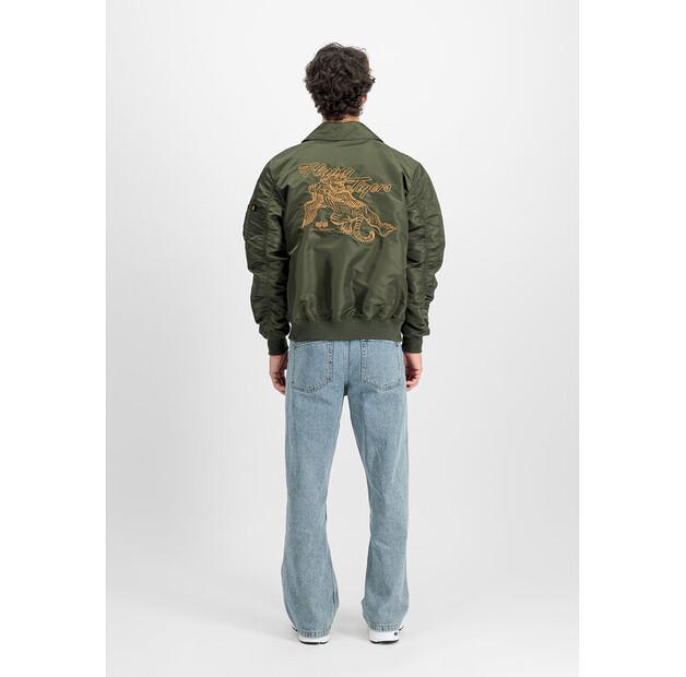 Куртка бомбер Alpha Industries Flying Tigers CWU Light Bomber Jacket