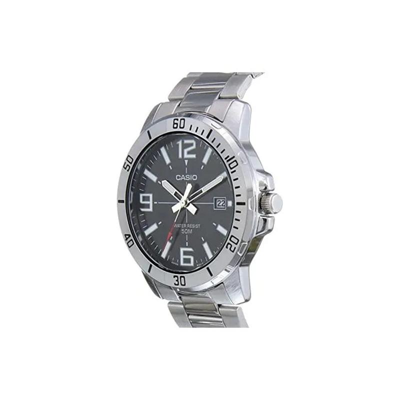 CASIO Men Black Watch MTP-VD01D-1BV-