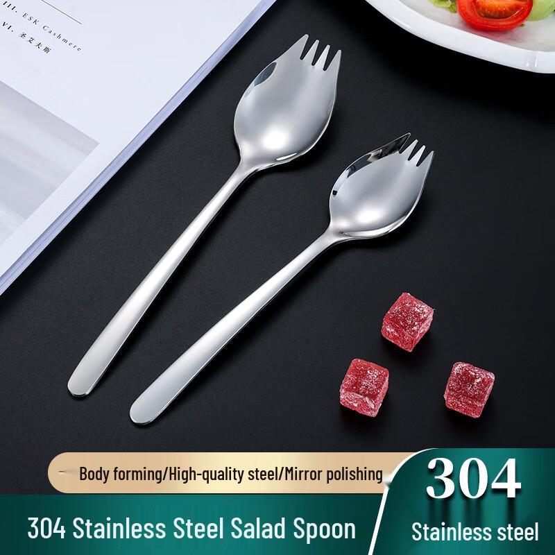 

304 Stainless Steel Long Handle Fork Spoon Set