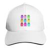 Disco Monster Blobs Baseball Cap Brand Unisex Cap Funny Hats Sun Hat Rave Womens Beach Unisexs
