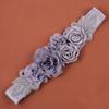 5 Flowers Wedding Flower Waistband Creative Floral Applique Sash  Bridal Dress Accessories