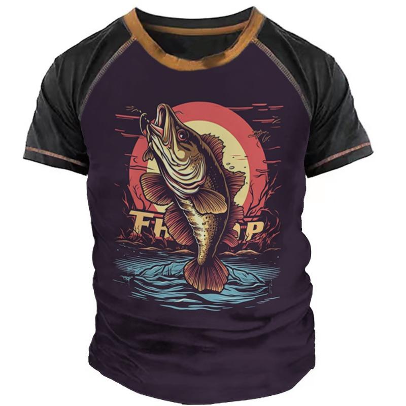 Men's T-Shirts Summer Animal Tiger Pattern 3D Print Tops Tees Women Streetwear Fashion Oversized T Shirt Men Clothing