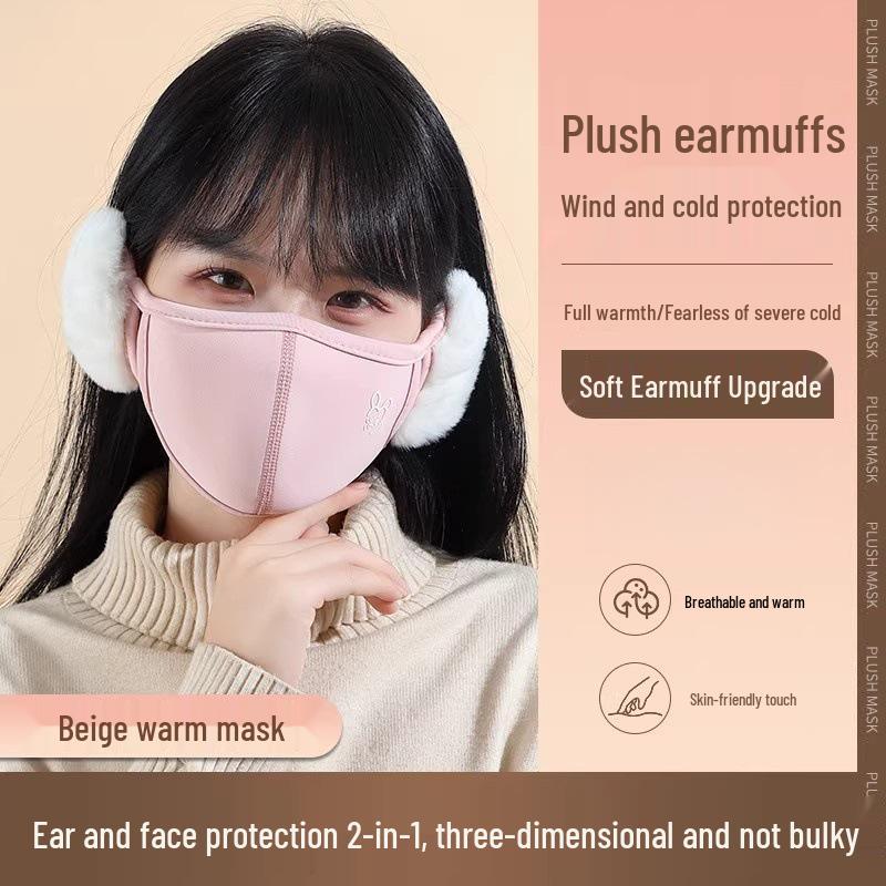 Newcomer Discount: Windproof Ear Muffs and Face Mask Combo for Cold Weather Protection