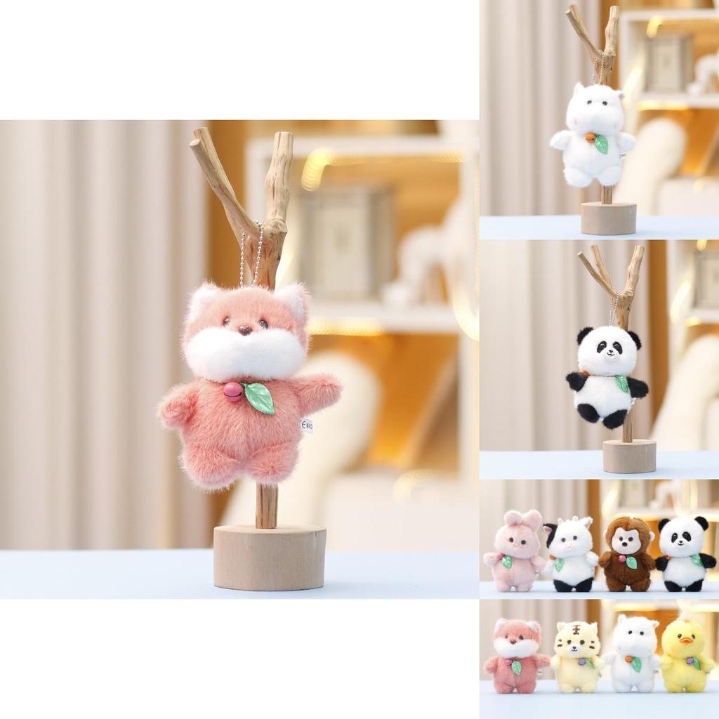 Charming Plush Rabbit Plush Toy With Cute Keychain For Bags And Accessories