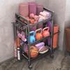 Sports Equipment & Yoga Mat Storage Rack