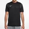 Nike חולצות טי גברים שחור צווארון עגול מידה בינונית גזרה ישרה BV6883-010