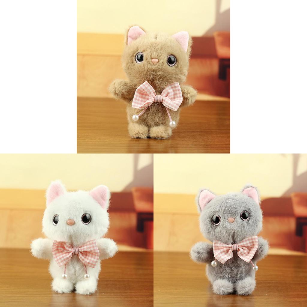 Cute Animal Plush Doll With Soft Fabric For Bag Accessories And Collection